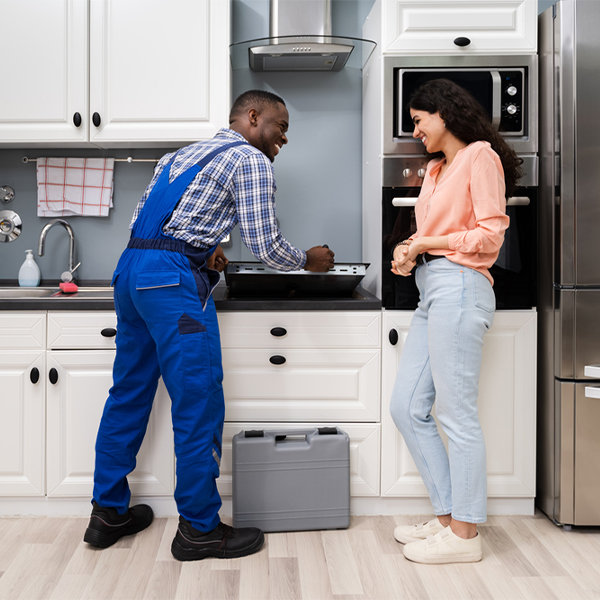 can you provide an estimate for cooktop repair before beginning any work in Doon Iowa